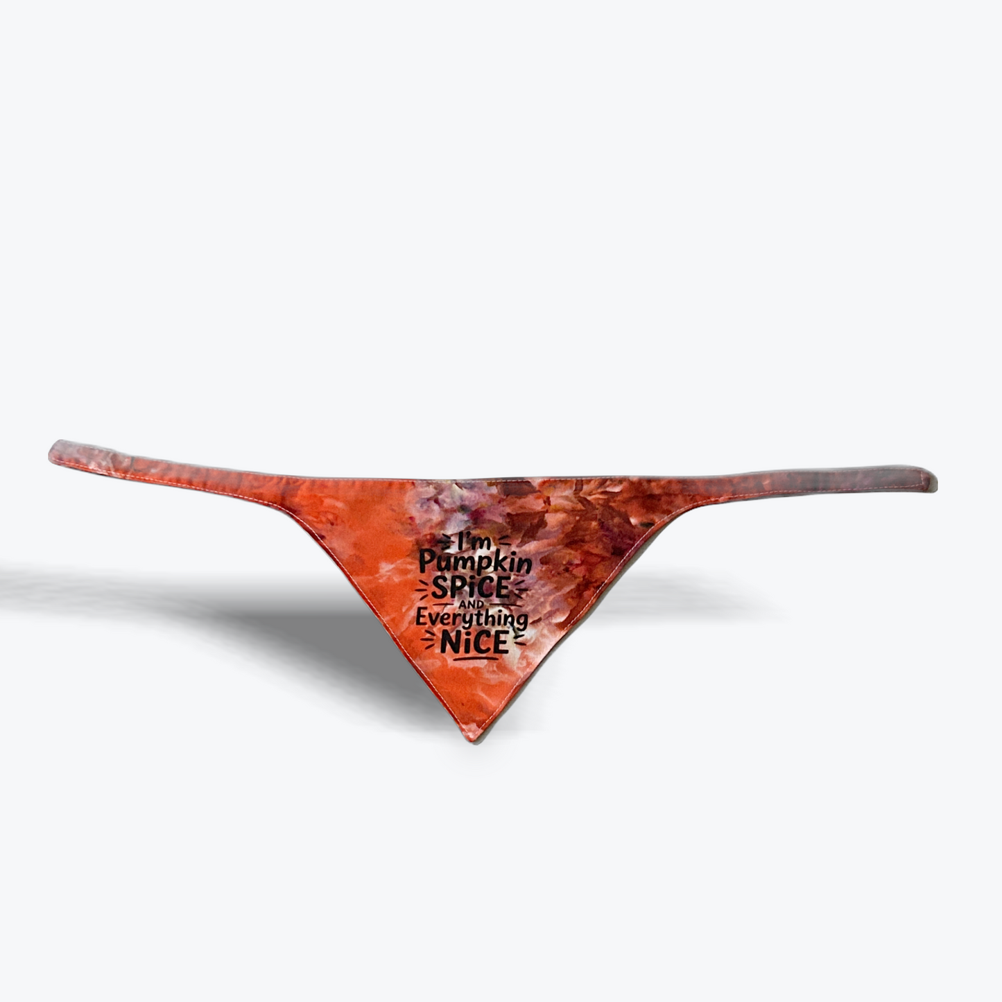 Handmade Pet Bandanna Pumpkin Spice