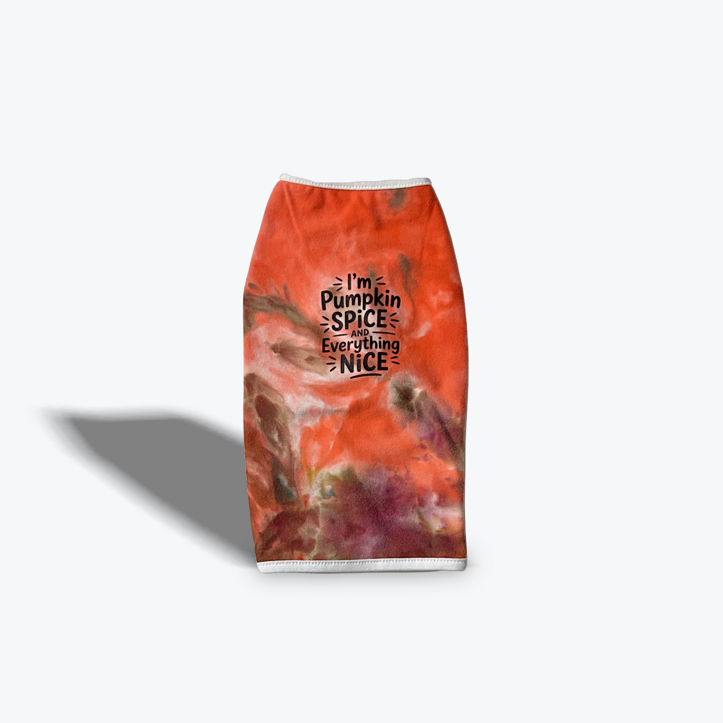 Custom-Fit Pet T Shirt  Pumpkin Spice and Everything Nice
