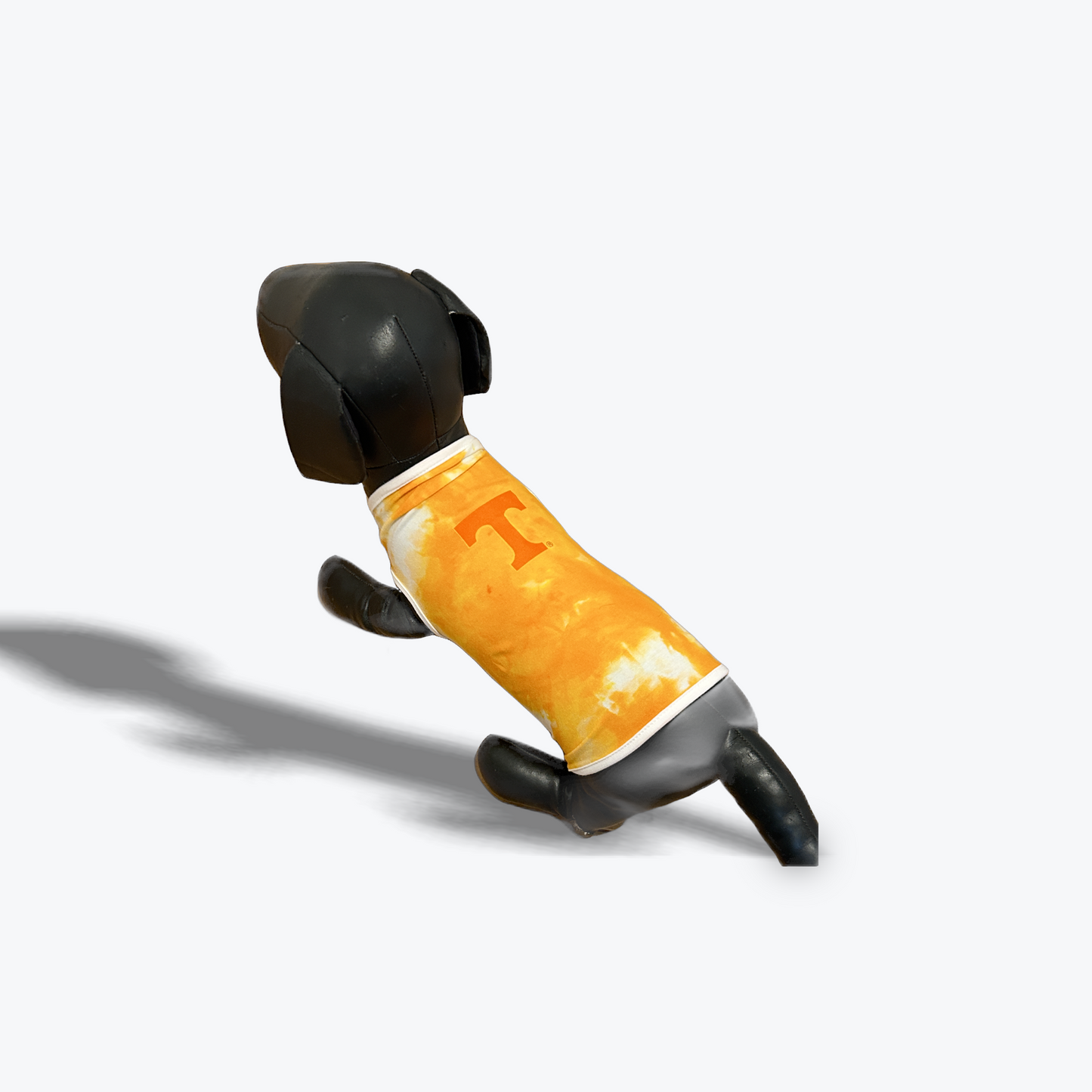 Custom Fit Pet T-Shirt Orange Crush University of Tennessee Officially Licensed