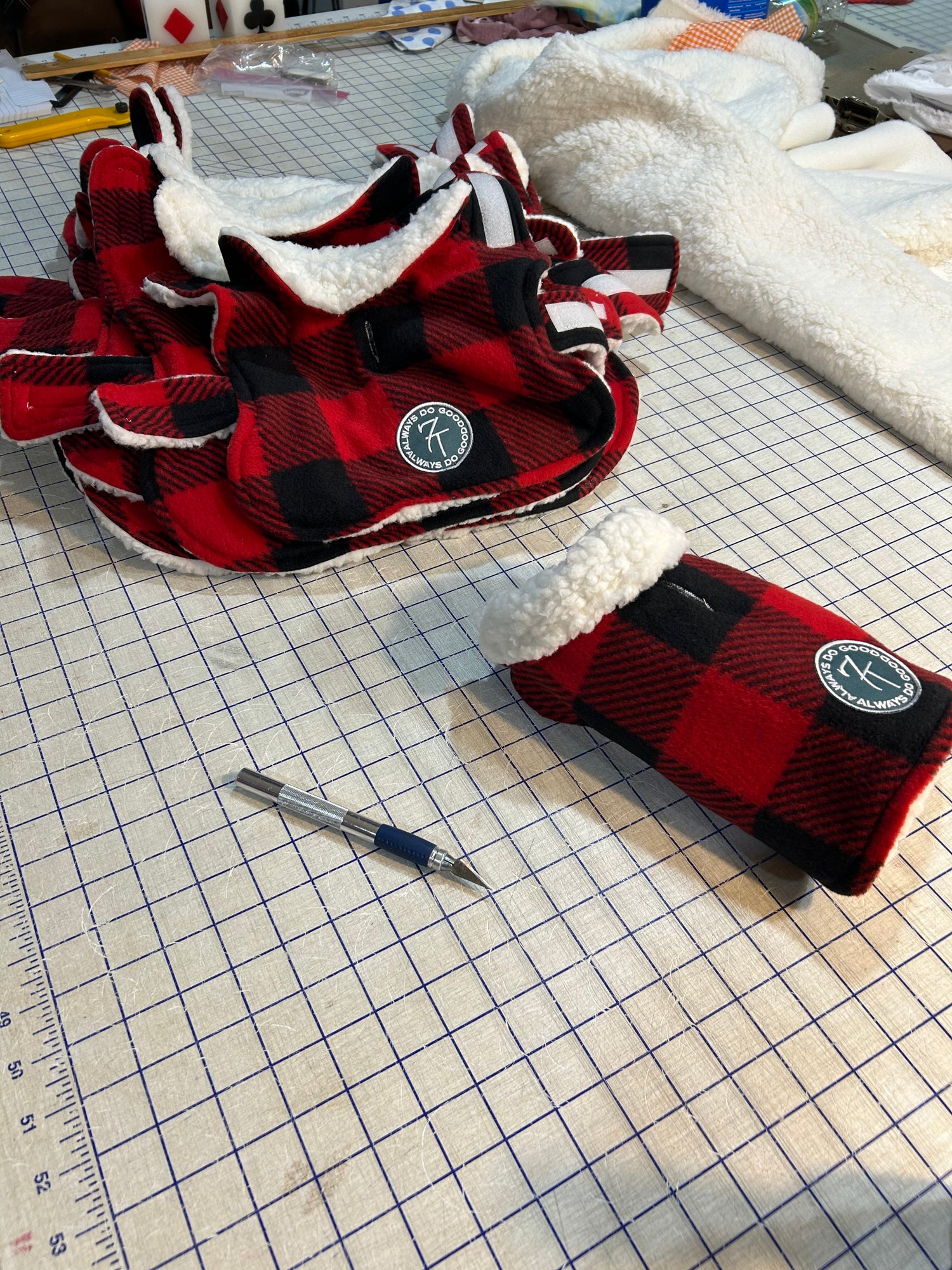 Sherpa & Fleece Pet Jackets