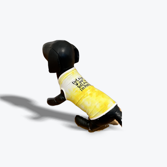 Custom-Fit Pet T Shirt  Pet Me and Tell Me I'm Pretty