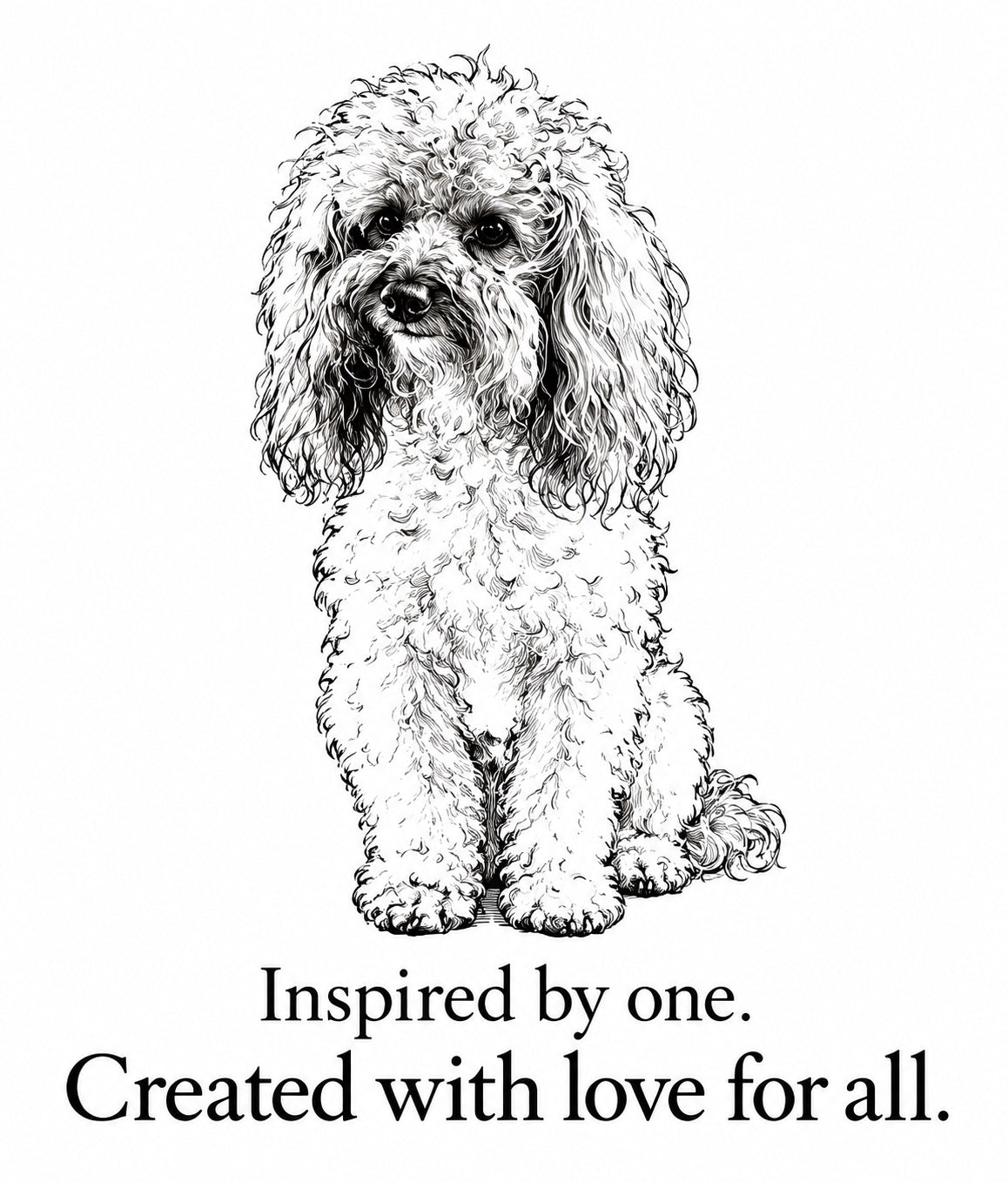 Inspired by one. Created with love for all. 7T Designs pet apparel brand story.