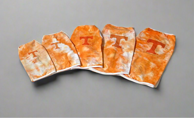 Custom Fit Pet T-Shirt Orange Crush University of Tennessee Officially Licensed